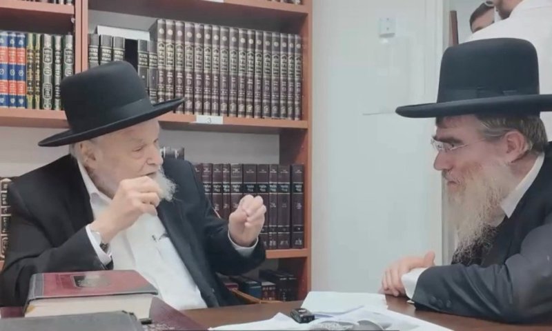 "העצבות היא עבירה" - מנהיג עולם הישיבות חיזק את הקהילה ברמות