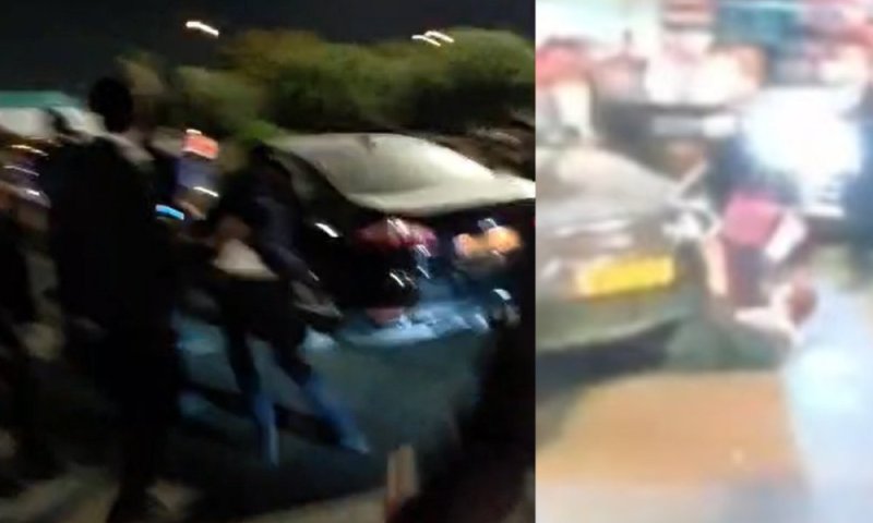 אירוע חמור בהפגנה בבני ברק: רכב דרס מפגינים ונמלט, נער נפצע בינוני | תיעוד