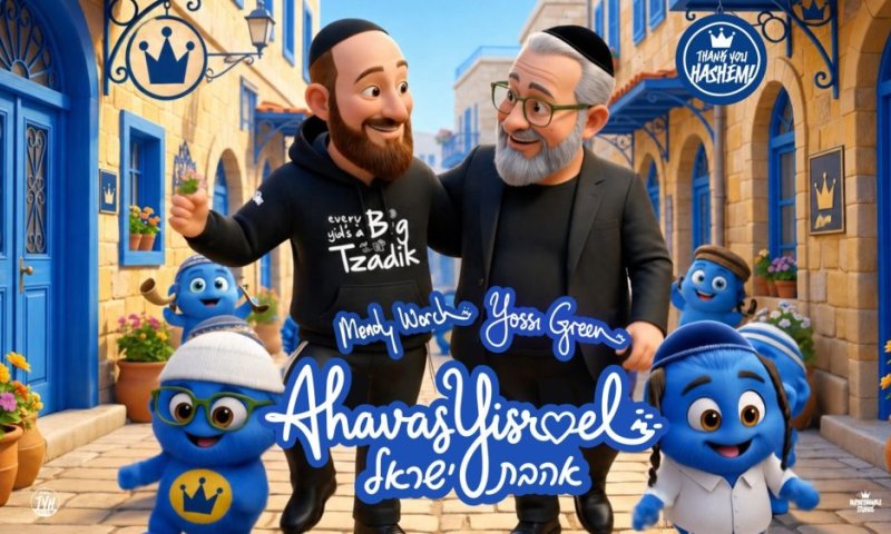  יוסי גרין ומנדי ווארש בדואט שכולו "אהבת ישראל"