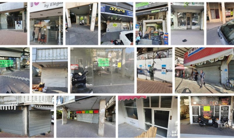 תמונת מצב מבני ברק: עשרות חנויות סגורות