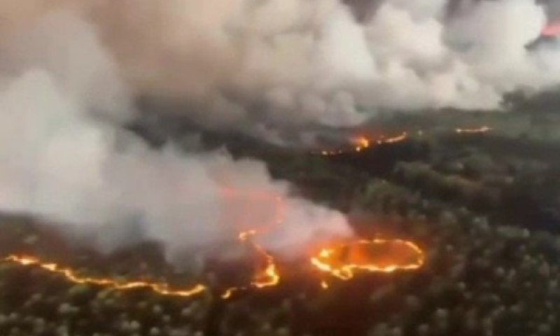 השריפות בצרפת: תיעוד להבות הענק שמשתוללות