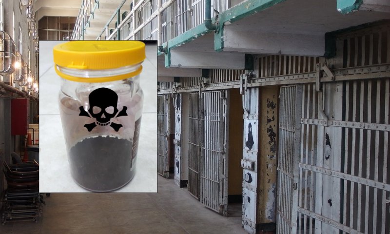 הרעל על רקע כלא. צילום: pixabay ושב"ס