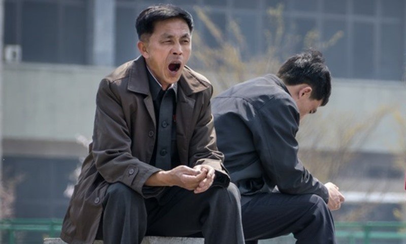 אזרחים בצפון קוריאה. צילום: משה שי, פלאש 90