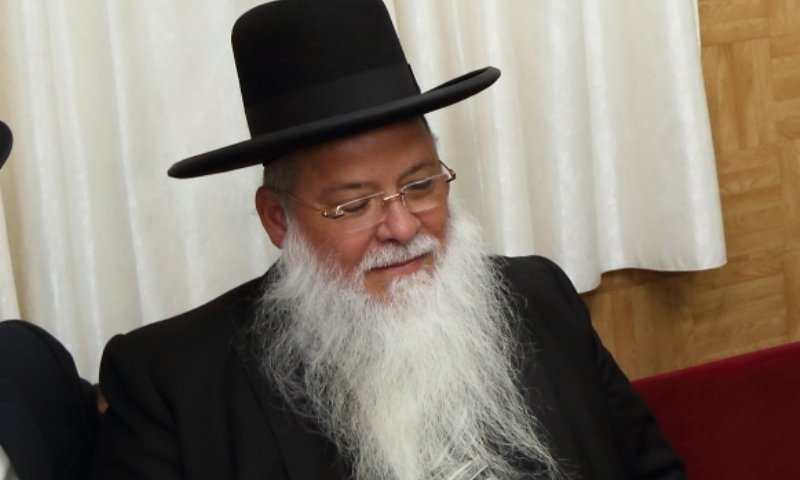 הרב מלכא. צילום: יעקב נחומי, פלאש 90