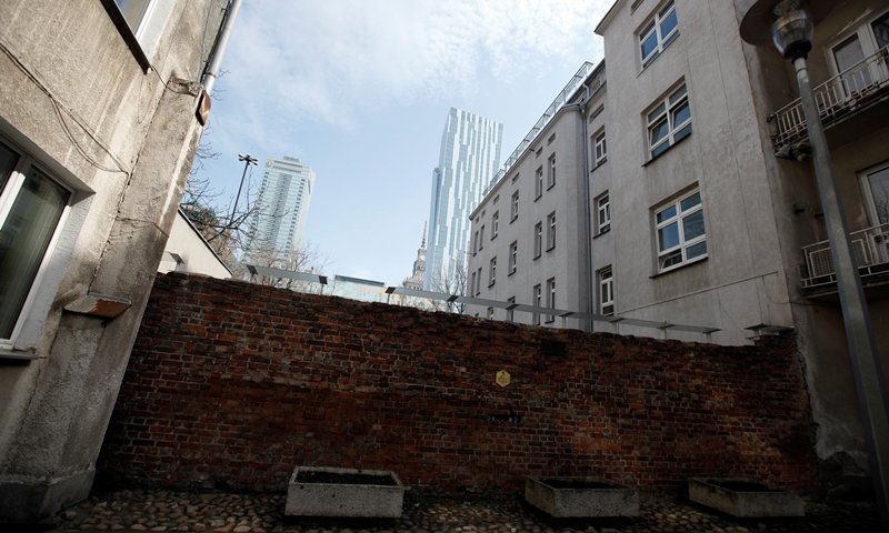 שרידי גטו ורשה. צילום: רויטרס