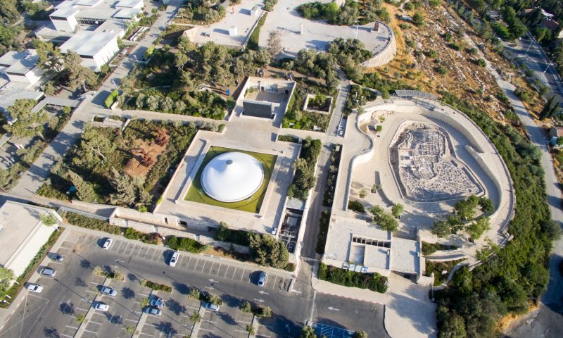 מוזיאון ישראל מהאוויר, צילום: גידי אבינרי, פלאש 90