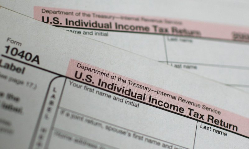 טפסי מס הכנסה בארה"ב, צילום אילוסטרציה: רויטרס