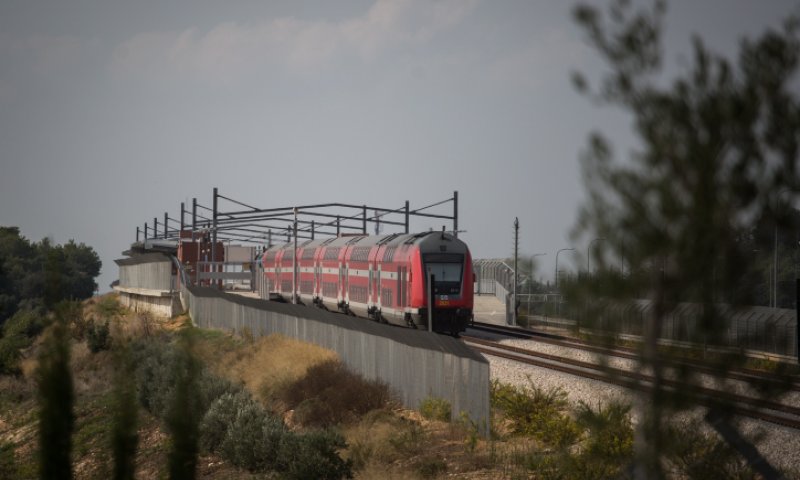 רכבת ישראל. צילום: הדס פרוש, פלאש 90