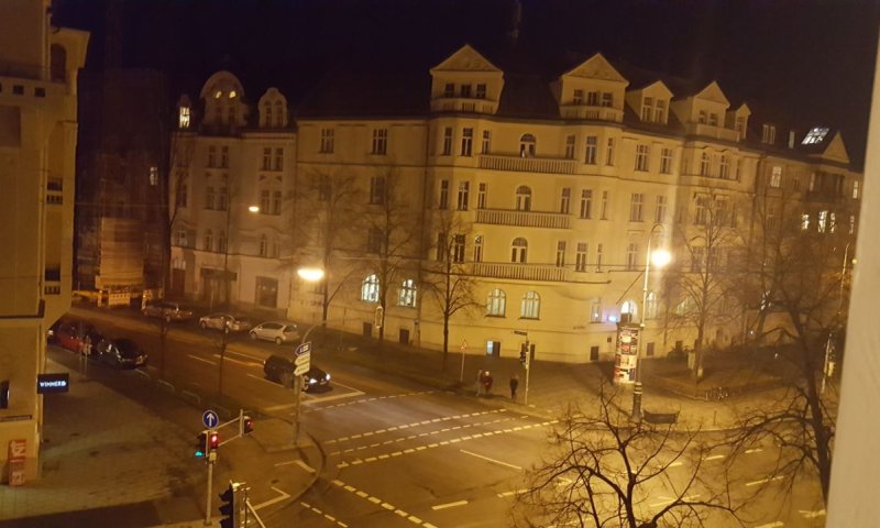 החנוכיה מול ביתו של היטלר במינכן