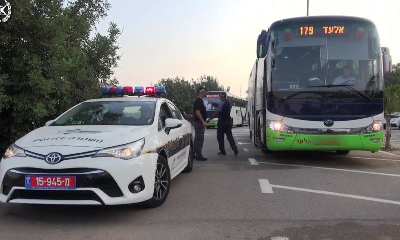 אוטובוס עילית. צילום אילוסטרציה: משטרת ישראל