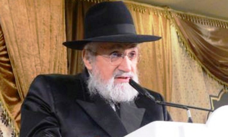 הנגיד הרבני ר' אברהם הלפרין זצ"ל. צילום: שוקי לרר