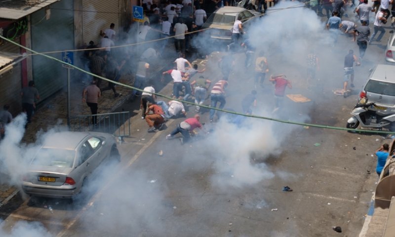 עימותים היום במזרח ירושלים. צילום: פלאש 90