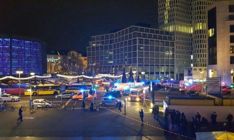 זירת הפיגוע בברלין