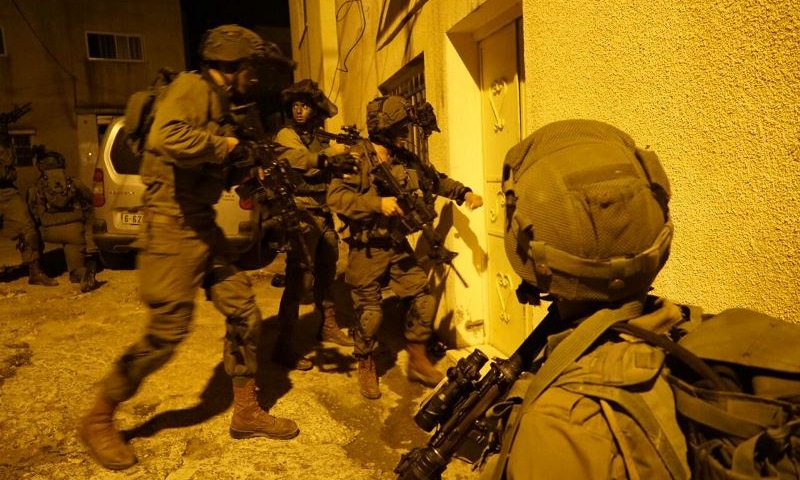 מעצרים בגדה, צילום: דובר צה"ל