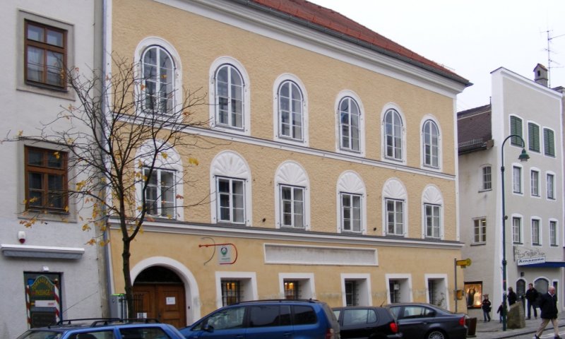 בית הולדתו של אדולף היטלר. צילום: ויקיפדיה