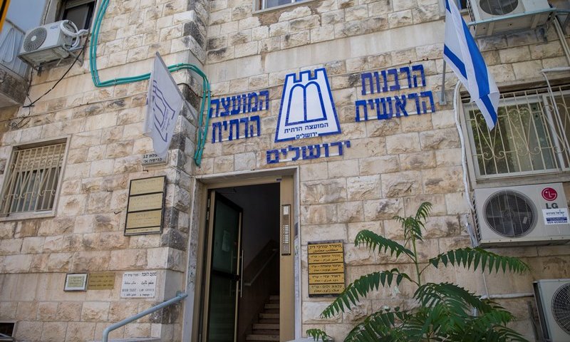 המועצה הדתית בירושלים. צילום: יונתן זינדל, פלאש90
