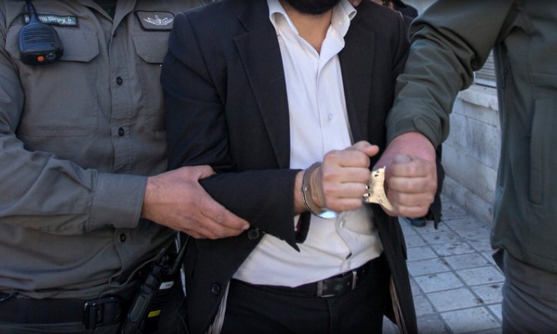 מעצר בישראל, צילום ארכיון