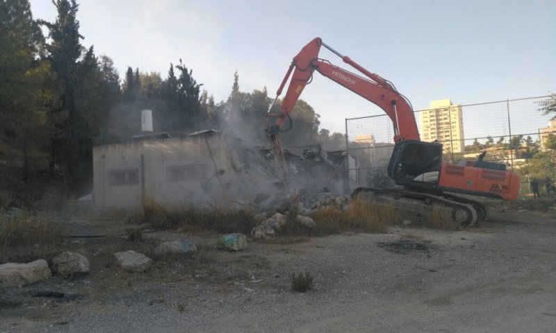 ההריסה הבוקר בישיבת מתחברים