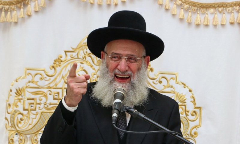 הרב ראובן אלבז (יעקב לדרמן, פלאש 90)