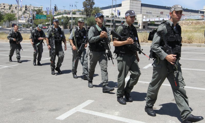 שוטרים בירושלים, צילום: פלאש90
