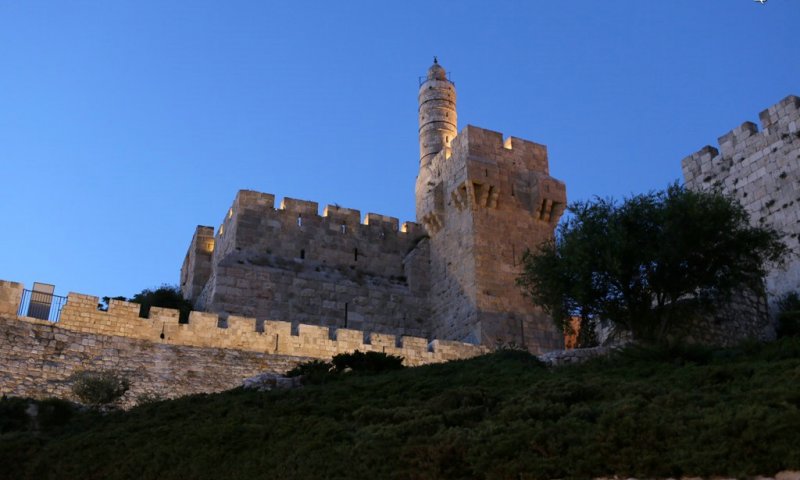 מגדל דוד, פלאש90