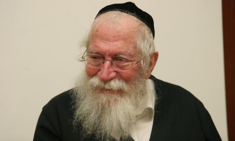הגאון הרב זלמן נחמיה גולדברג, צילום: עזרא לנדאו