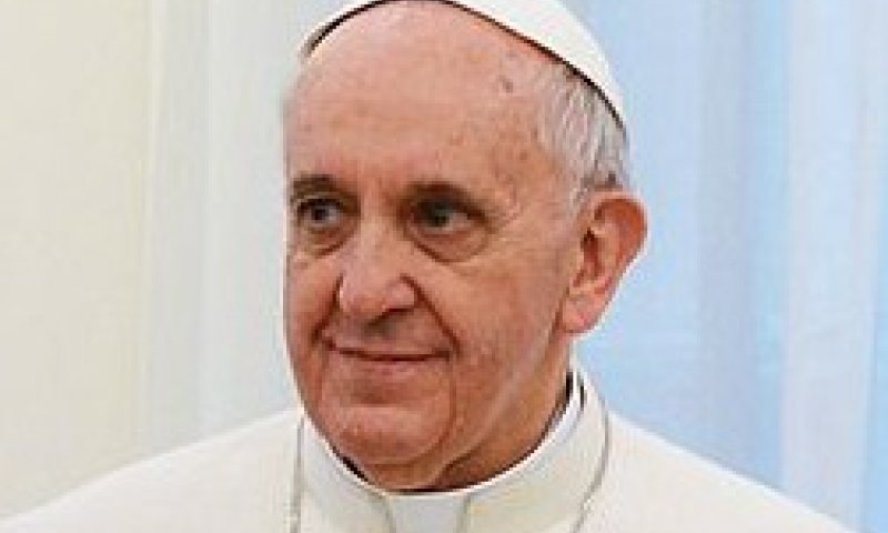 האפיפיור פרנציסקוס. צילום: ויקיפדיה