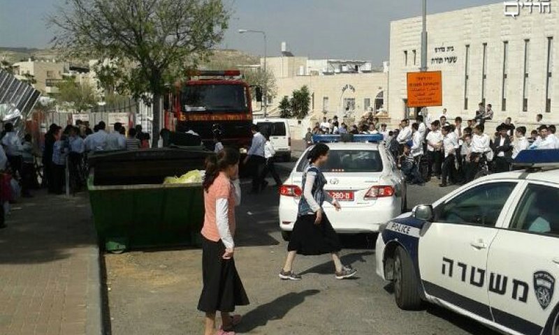 נווה יעקב. צילום: אודי גל, דובר כבאות והצלה י-ם