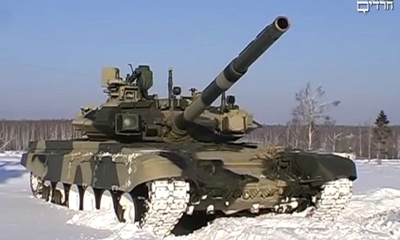 עדיף ממלחמה? טנק רוסי בקרים