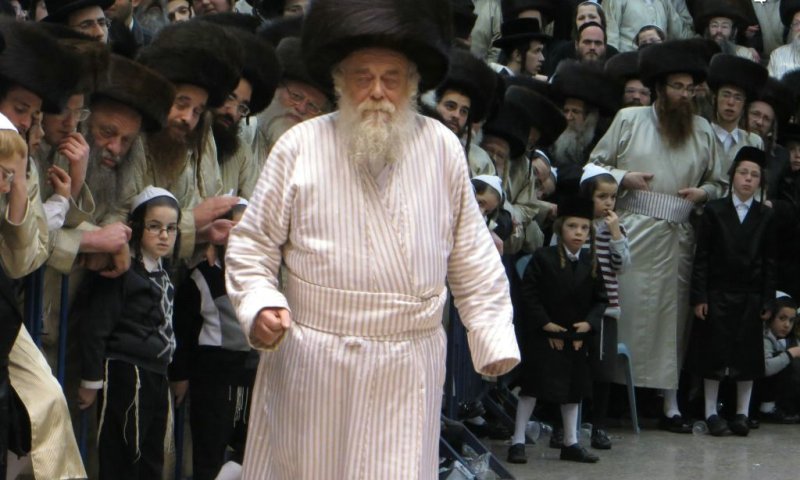 Rebbe of Toldos Aharon. Photo: Archive