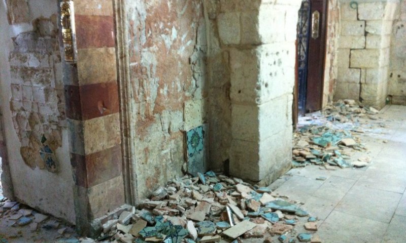 Destruction at the Tomb of David