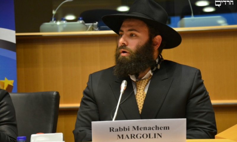 Rabbi Menachem Margolin. Photo: Jakub Szczepaniak