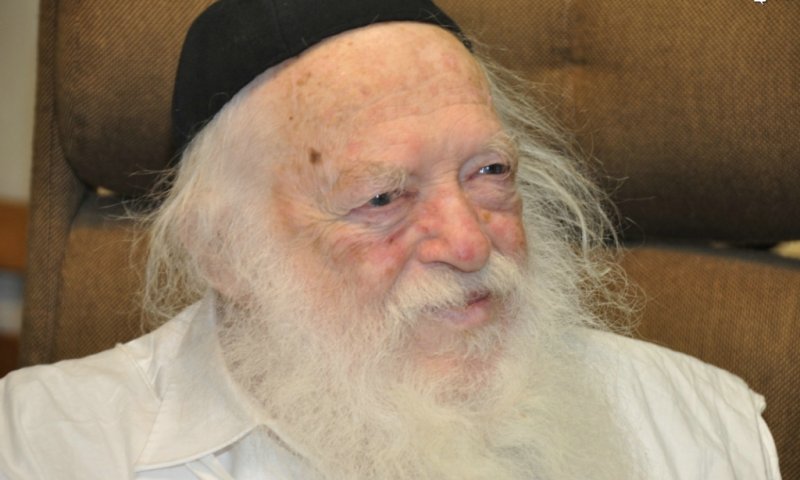 R' Chaim Kanievsky. Photo: Uzi Barak 