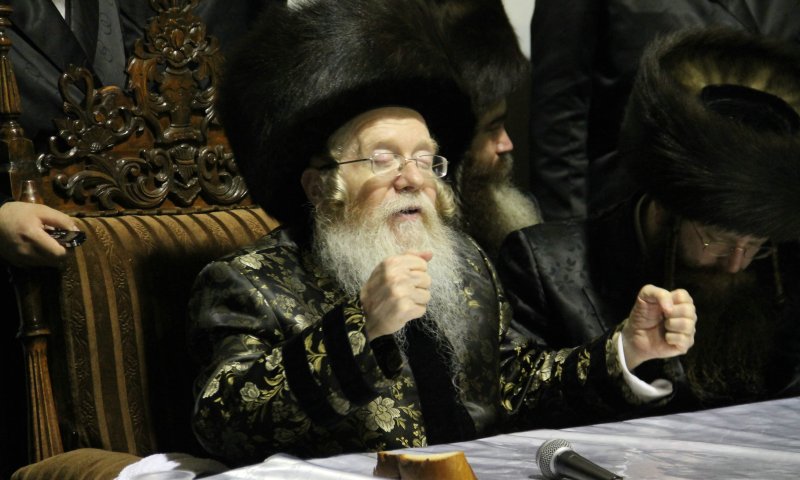 Rebbe of Kretchnif. Archive photo: Dudish Mouali