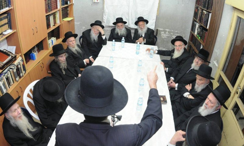 Council of Gedolei Torah. Photo: Eli Kubin