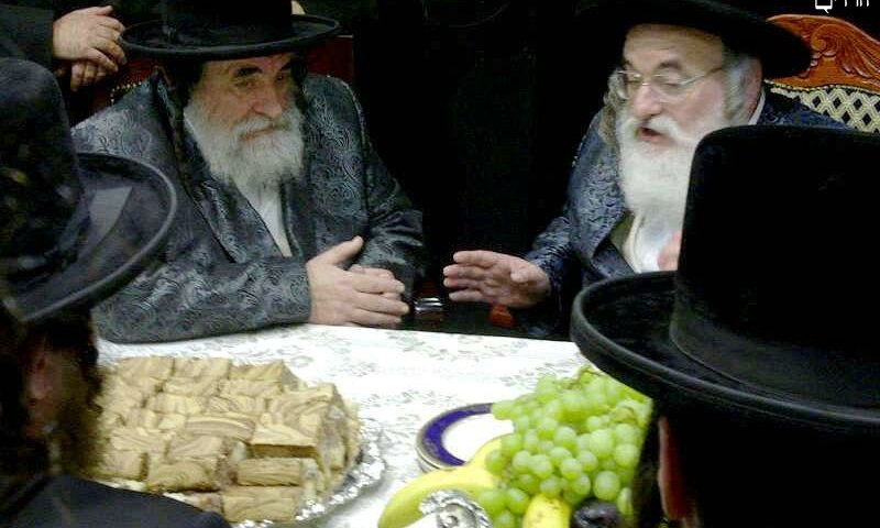  Hasidic brothers of Vizhnitz. Photograph: Moshe Goldstein 