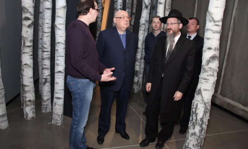 חבר הדומה במוזיאון היהודי במוסקבה