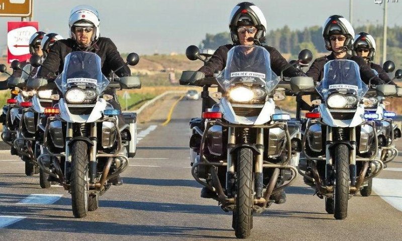 יחידת אופנועים של משטרת ישראל