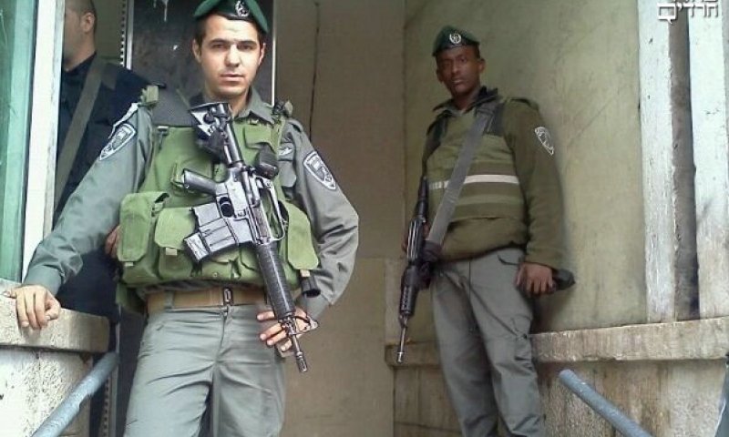 Check-position Shalem. Photo - police officers 