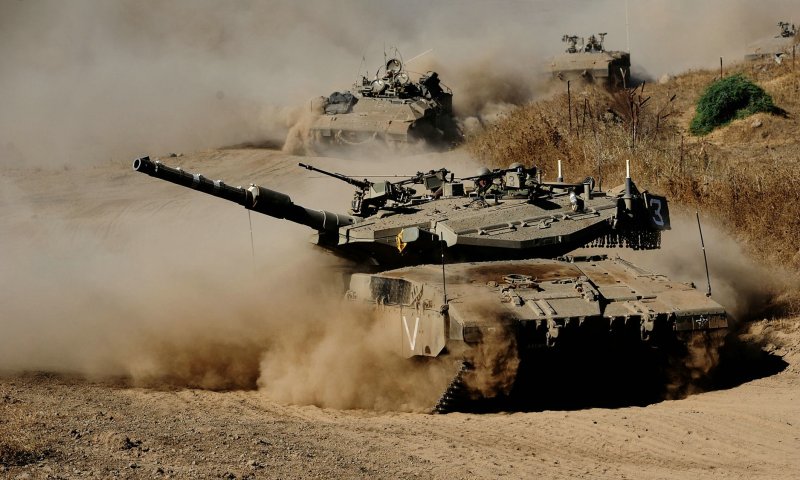 Tanks. Photo: IDF Spokesperson