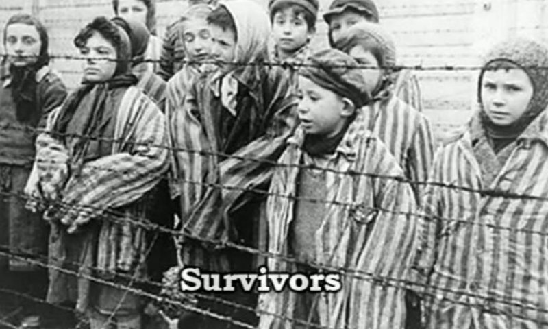 ילדים בשואה. צילום ארכיון