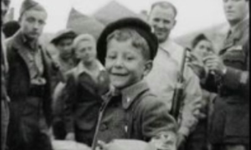 תמונתו של הרב לאו כילד, לאחר שחרור בוכנוואלד. (יד ושם)