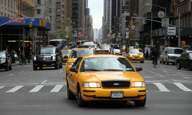 מונית צהובה בניו-יורק. צילום אילוסטרציה: קובי הר צבי