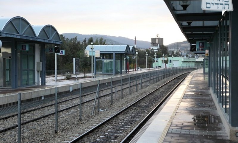 תחנת רכבת. צילום: יעקב נחומי