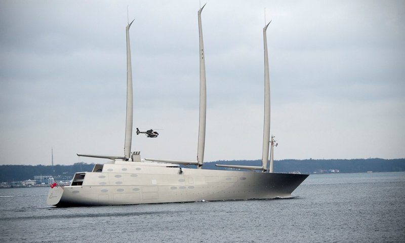 היאכטה Sailing Yacht A. צילום: רויטרס