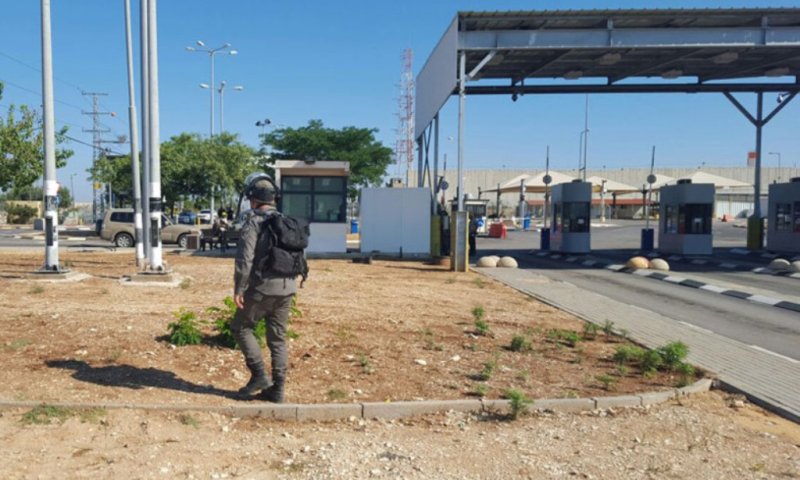 מחסום ג'למה. צילום: רשות המעברים במשרד הביטחון