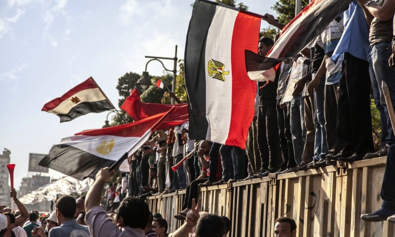 הפגנות במצרים. צילום: shutterstock