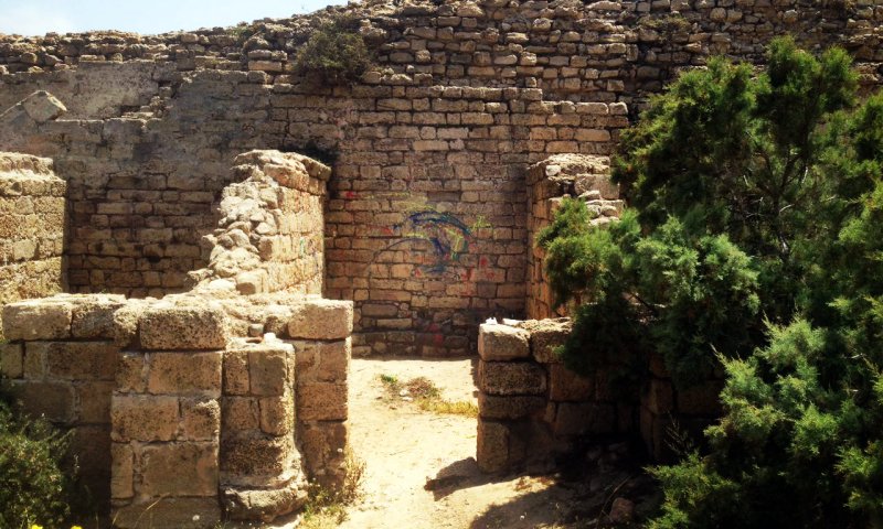 המצודה שהושחתה, צילום: רשות העתיקות