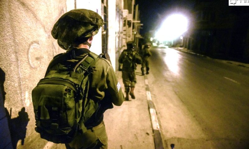 צה"ל מבצע מעצרים בגדה, צילום ארכיון