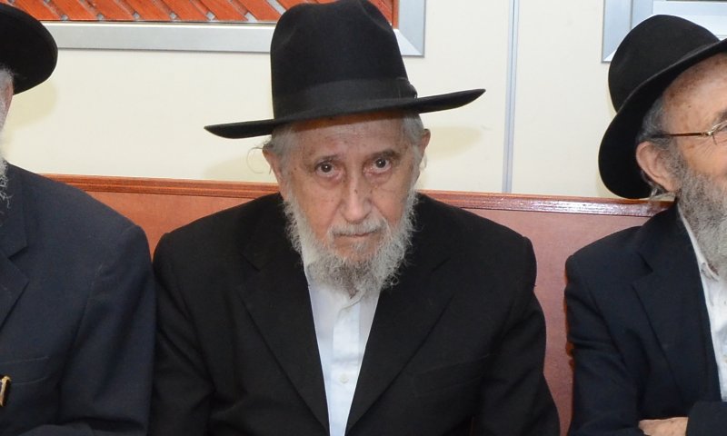 הרב אשר אנשל מלר ז"ל. צילום ארכיון: אהרן ברוך ליבוביץ